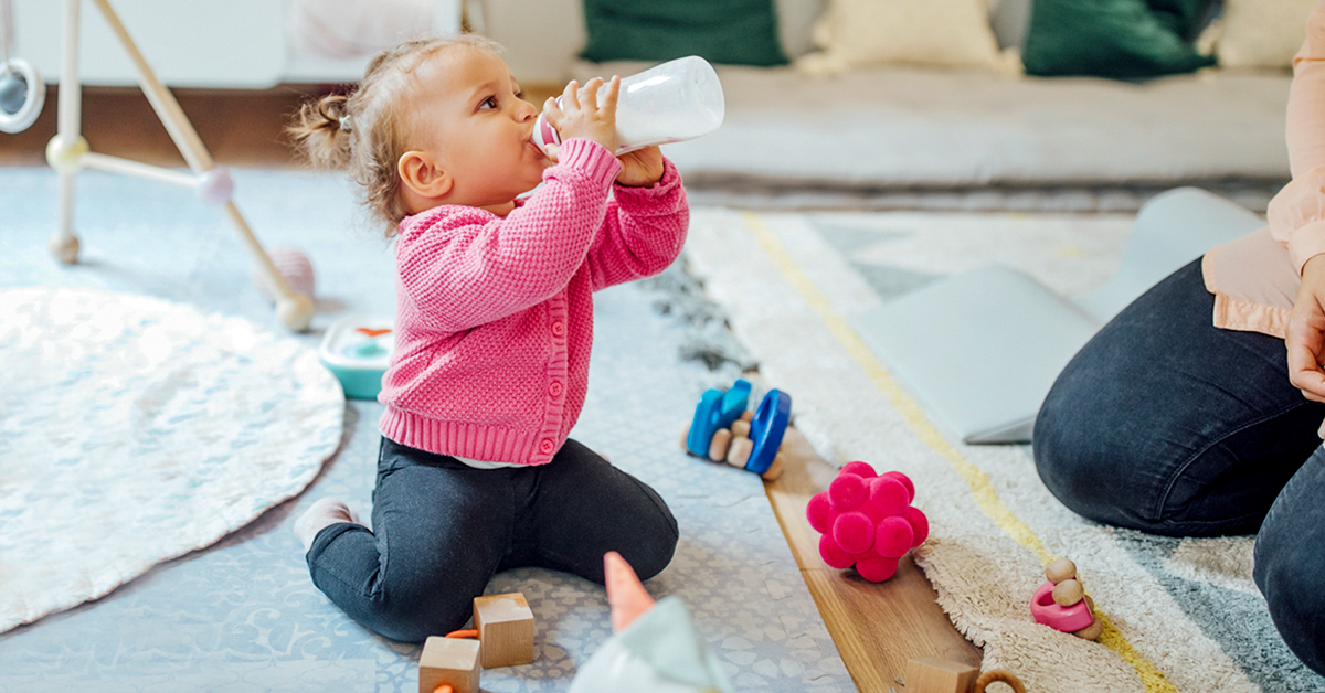 Developmental milestones of a one-year-old