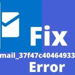 Outlook Error!! Fixed Permanently