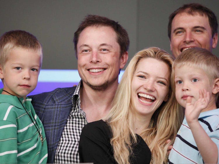 Xavier Musk Family